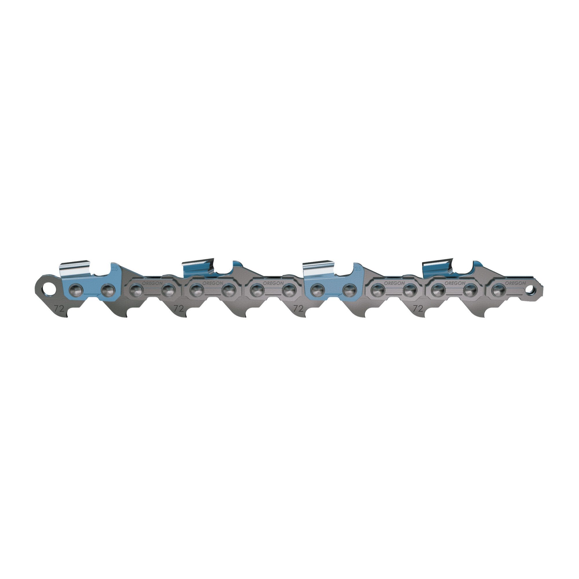 Oregon, VersaCut Chainsaw Chain, Bar Length 2 in, Chain Pitch 3/8 in, Model# 72DPX072G